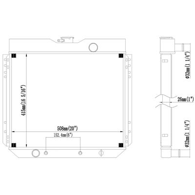 Reach Cooling Radiators - 41329