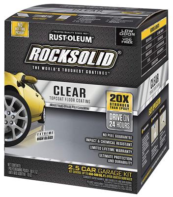 Rust-Oleum RockSolid Polycuramine Clear Top Coat Floor Coatings - 282829