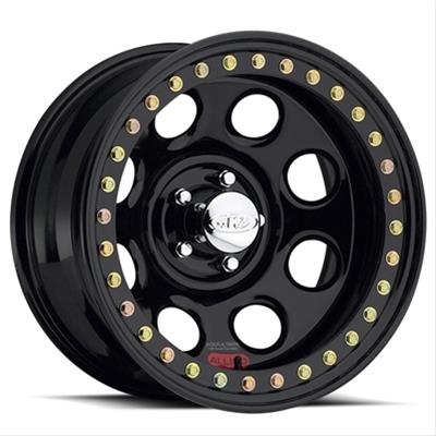 Raceline Wheels Competition Beadlock Rock 8 Black Wheels - RT8179555
