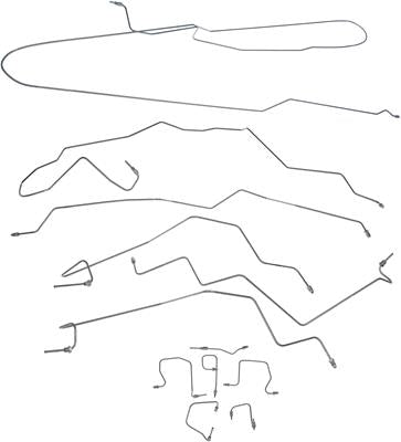 Dorman Stainless Steel Hydraulic Brake Line Kits - 919179
