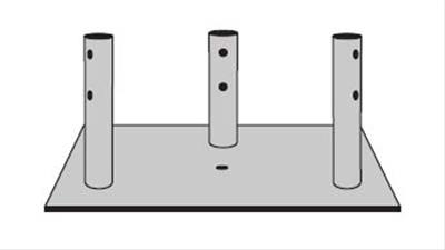 ROHN Pier Pin Tower Base Plates - BPC45G