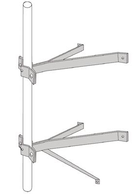 ROHN Mast Wall Mounts - WM12D