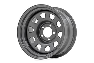 Rough Country Steel Wheel Gray 17x9 6x5.5 4.25 Bore -12 - RC517655G