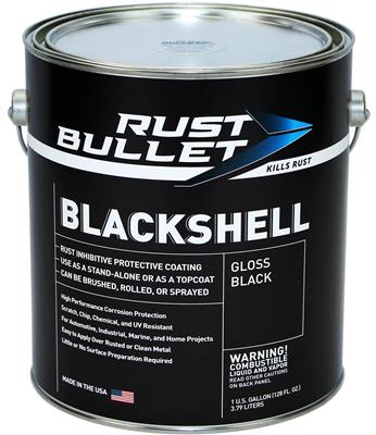 Rust Bullet BlackShell Protective Paint - BSG
