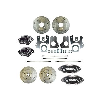 The Right Stuff Performance Series Front and Rear Disc Brake Conversion Kits - F82RDM282S