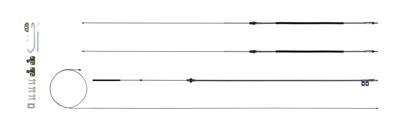 The Right Stuff Parking Brake Cables - RSBCF03