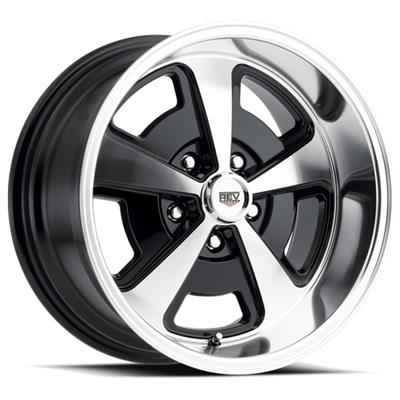REV Wheels 109 Classic Magnum Series Gloss Black Polished Wheels - 109P2956100