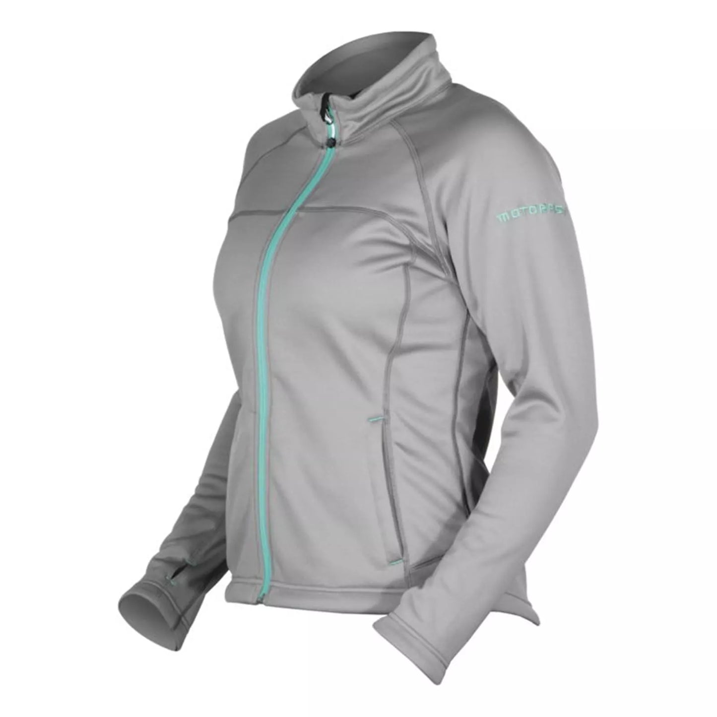 Motorfist Women's Powder Jacket - Grey/Cockatoo - 2XL MF19A-J63-GYC-2X