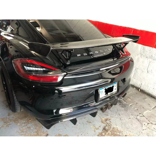 Porsche 981/718 Cayman/Boxster | Phoenyx Design Carbon Fiber GT4 Style Spoiler