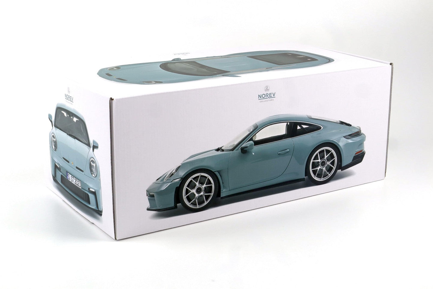Norev 2023 Porsche 911 992 S/T Meissen Blue 1:12