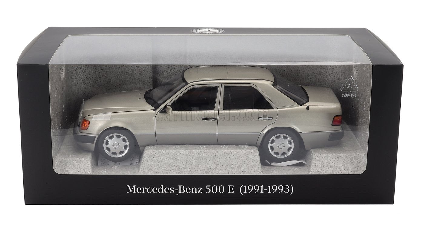 Norev 1990 Mercedes-Benz E Class 500E (W124) Smoke Silver 1:18