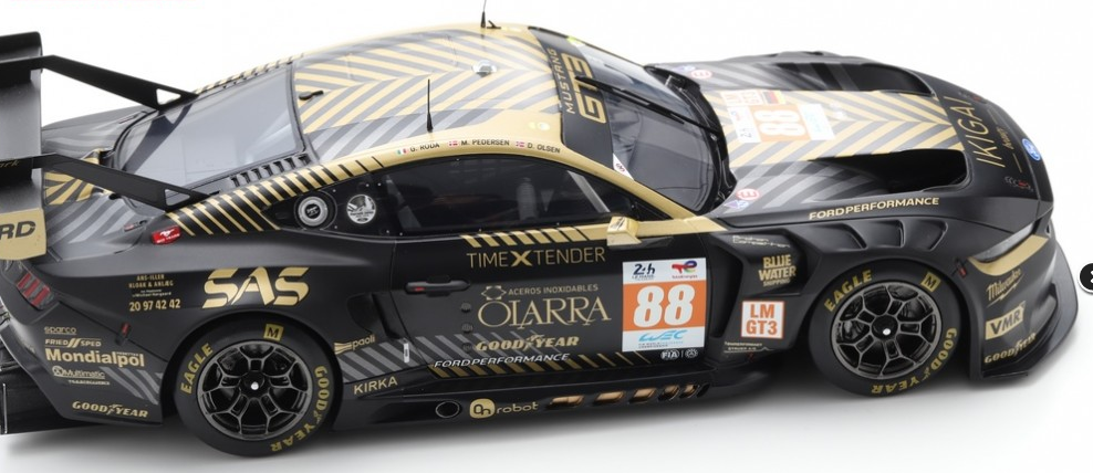 Spark Model Ford Mustang GT3 Coyote #88 Team Proton Competition 24hr Le Mans 2024 1:18