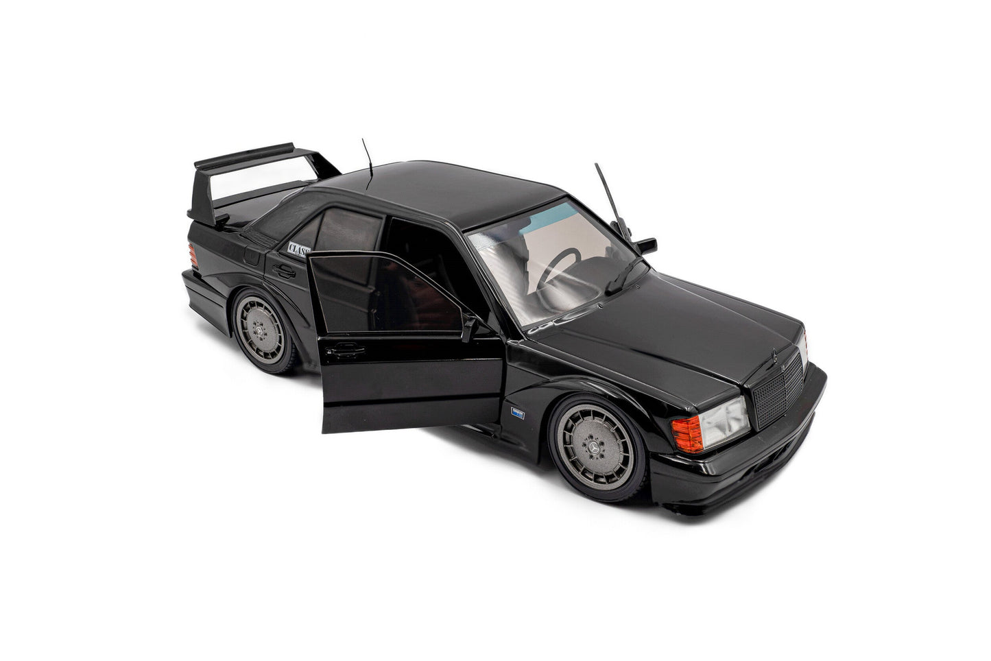 Solido 1990 Mercedes-Benz 190E (W201) EVO II Solido Works Black 1:18