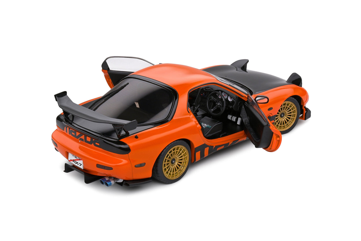 Solido 1999 Mazda RX7 FD3RS Solido Works Orange 1:18