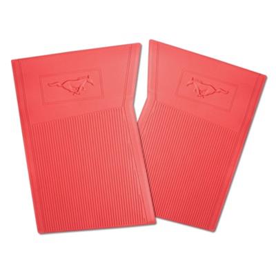 Scott Drake Rubber Pony Floor Mats - 656513086RD