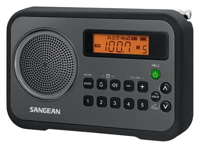 Sangean PR-D18 Series Portable AM/FM Radios - PRD18BK