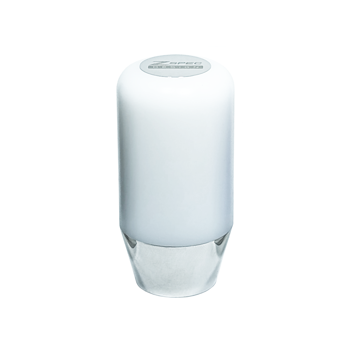 ZSPEC Shift Knob, M10-1.25, Delrin & Stainless, 207 Grams, 4-Speed Pattern