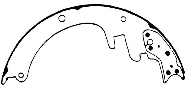 Porterfield Brake Shoes for 1997 CHEVROLET K3500 4WD SRW exc. Ext Cab