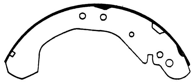 Porterfield Brake Shoes for 1991 CHEVROLET C1500 2WD Std Cab Std Ch