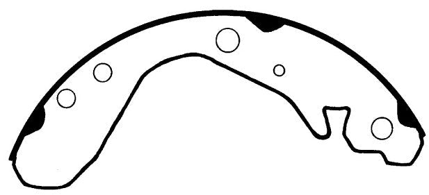 Porterfield Brake Shoes for 2003 HONDA INSIGHT M/T