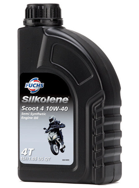 Silkolene Scoot 4 Semi-Synthetic Engine Oil - 10W-40 - 20L