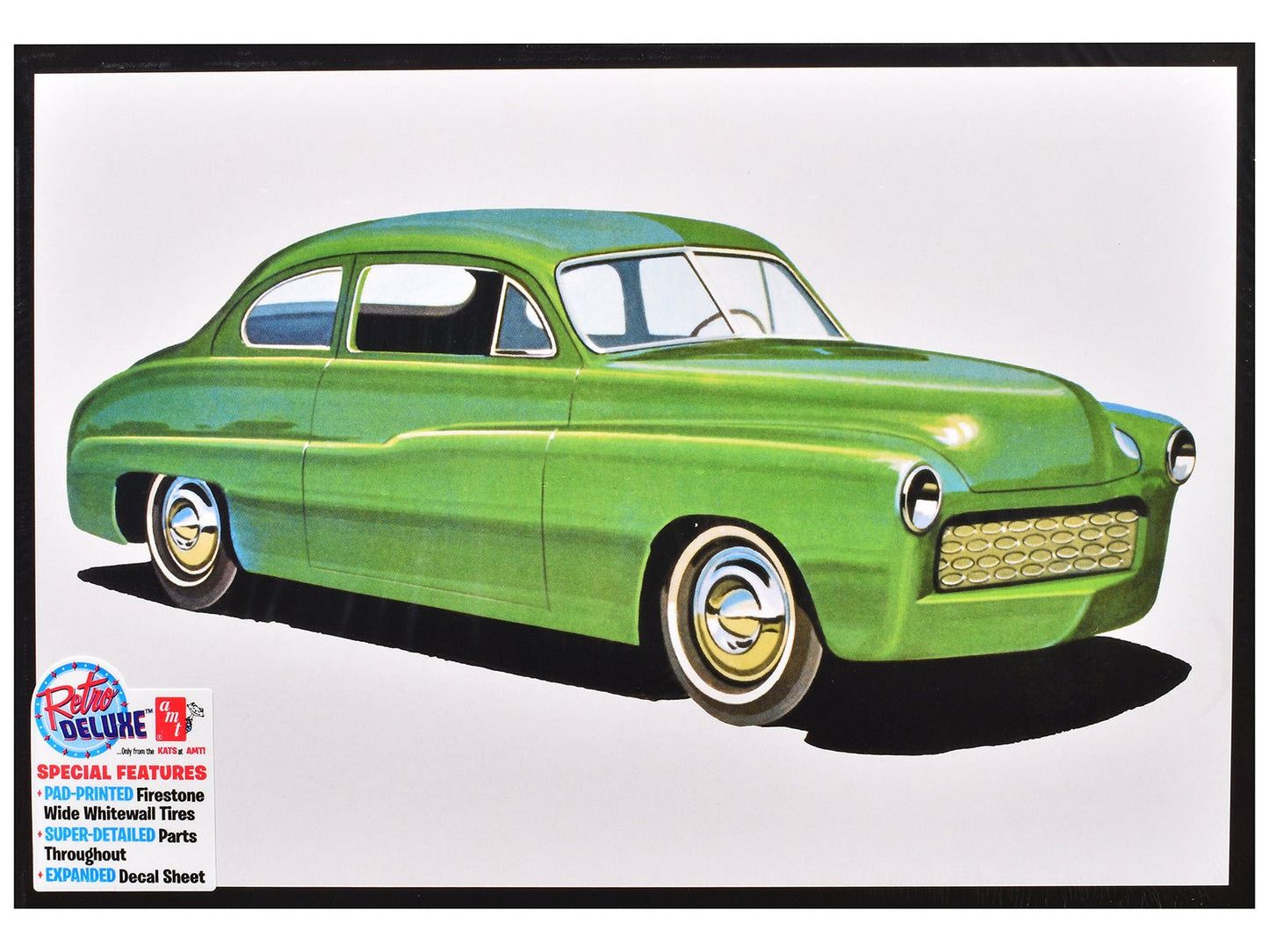 Skill 2 Model Kit 1949 Mercury Club Coupe 1/25 Scale Model by AMT free shipping USA