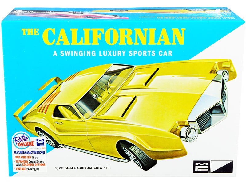 Skill 2 Model Kit 1968 Oldsmobile Toronado Custom "The Californian" 1/25 Scale Model by MPC free shipping USA