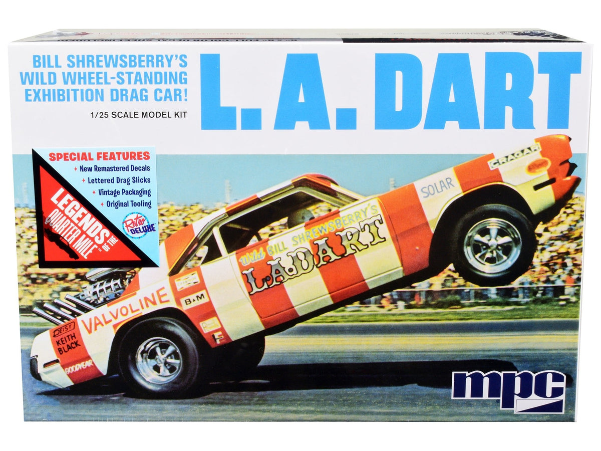 Rapid Vehicles Skill 2 Model Kit Bill Shrewsberry's L.A. Dart Wheelstander Drag Car "Legends of...