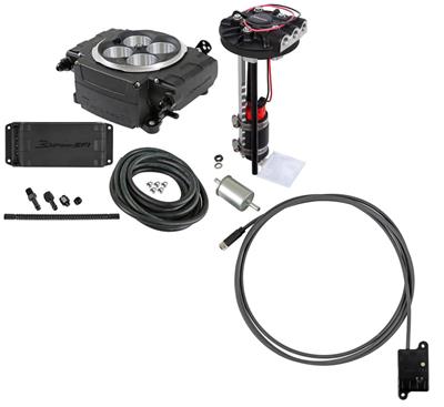 Holley Sniper 2 EFI 650 HP Returnless Fuel Injection Systems with Power Distribution Module - 550511BPD