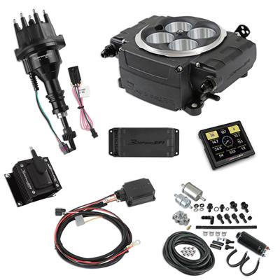 Holley Sniper 2 EFI 650 HP Inline Pump Fuel Injection Systems with Power Distribution Module - 5505113PKSBF