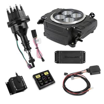 Holley Sniper 2 EFI 650 HP Base Fuel Injection Systems with Power Distribution Module - 5505113PXSBF