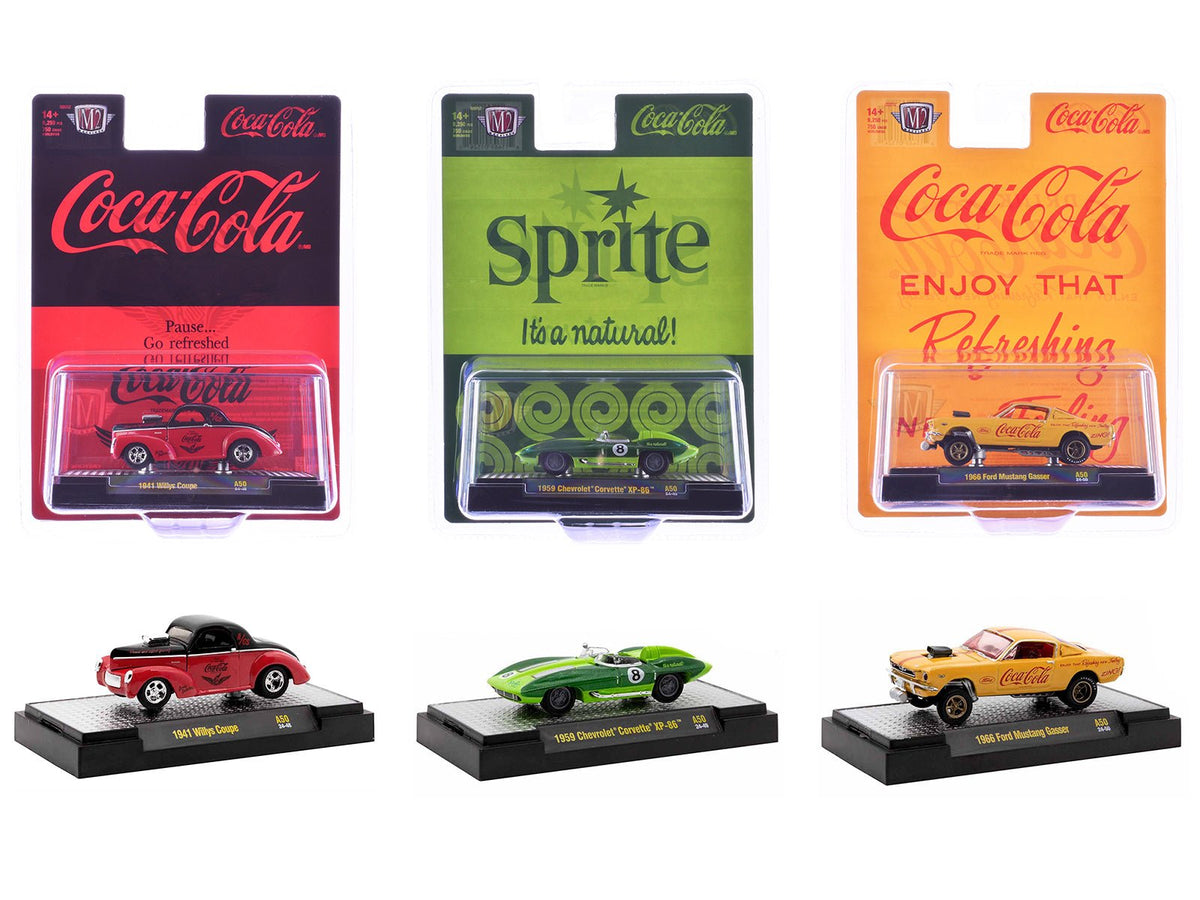Rapid Vehicles "Sodas" Set of 3 pieces Release 50 Limited Edition to 10000 pieces Worldwide 1/64...