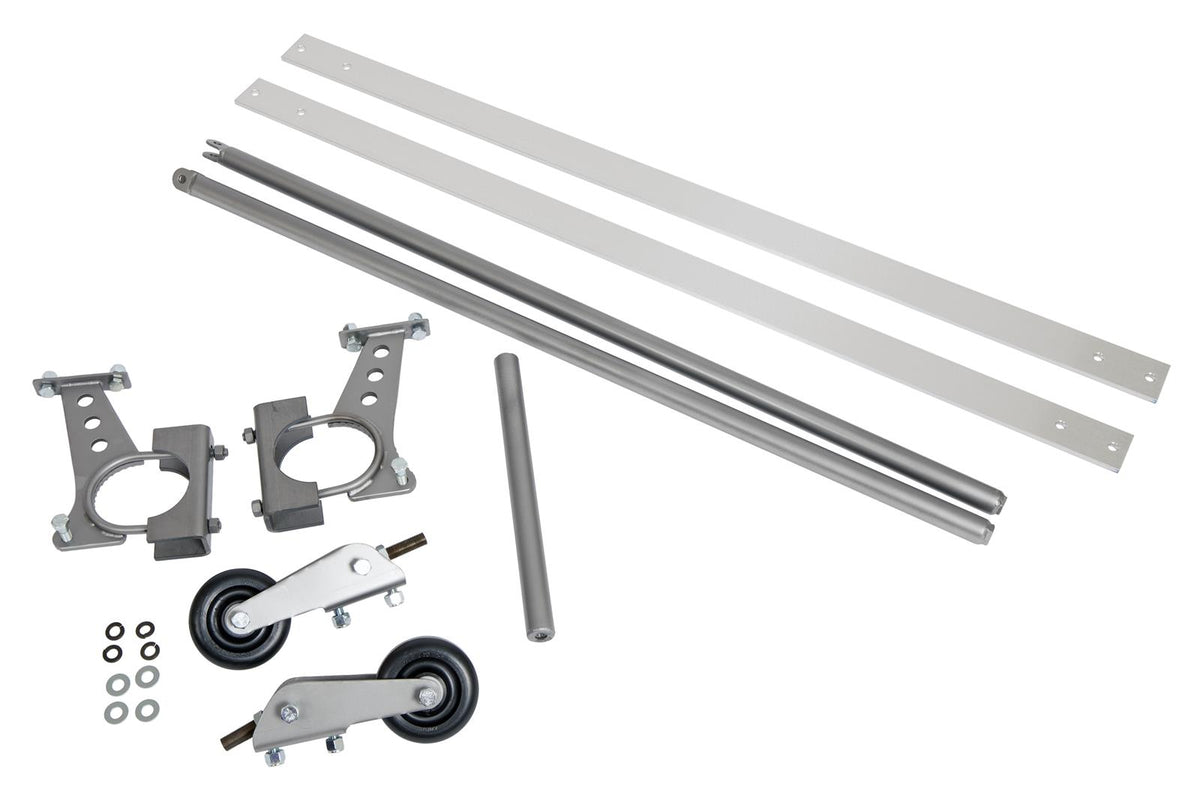 Granatelli Bolt-On Dual Wheelie Bar Kit – 44" Drag Racing Wheelie Bars – GMWB19