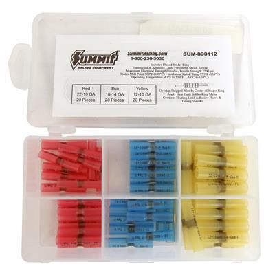 Summit Racing™ Heat Shrink Self-Solder Wire Splice Connectors - SUM890112
