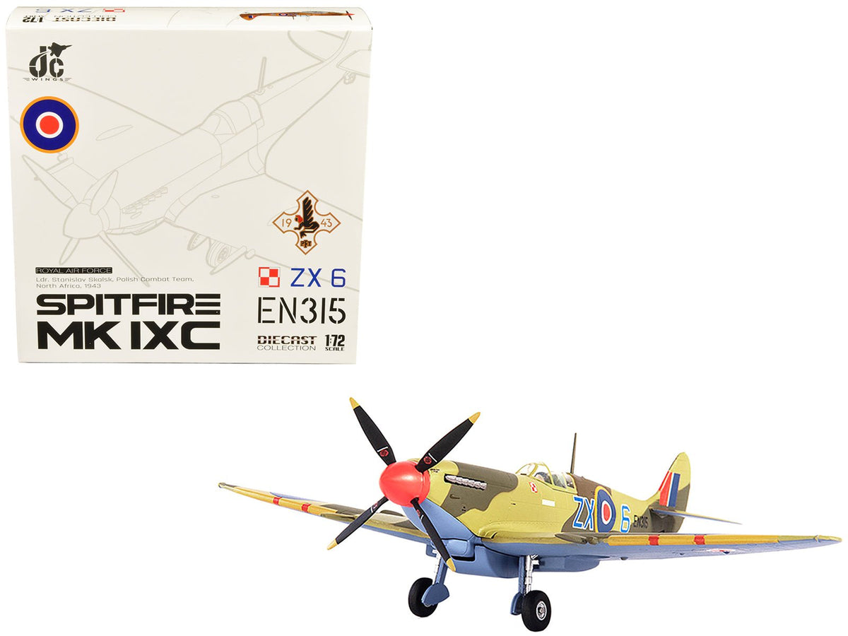 Rapid Vehicles Supermarine Spitfire MK IXC Fighter Aircraft "Royal Air Force Ldr. Stanislav...