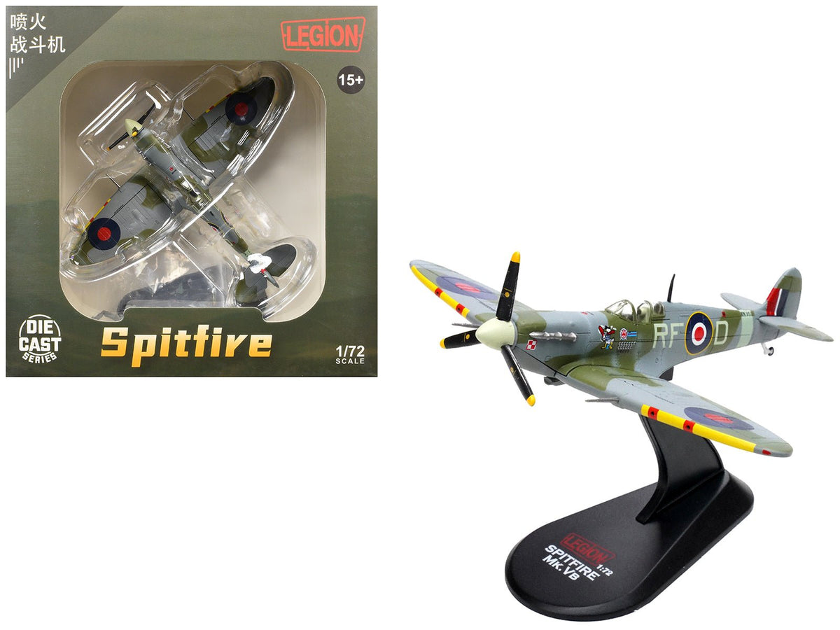 Rapid Vehicles Supermarine Spitfire Mk Vb Fighter Aircraft "EN951 Ace Jan Zumbach No. 303 Polish...