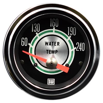 Stewart Warner Custom Deluxe Green Line Analog Gauges - 311CC