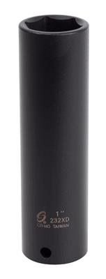 Sunex Tools Extra-Long Impact Sockets - 232XD