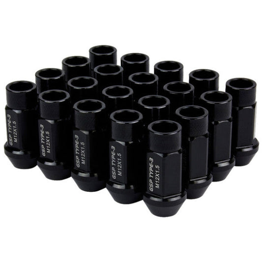 FR SPORT Godspeed Type 3 50mm Lug Nuts 20 pcs. Set M12x1.5 - View 2
