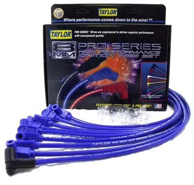 Taylor Pro Wire 8mm TCW Core Spark Plug Wire Sets - 76638