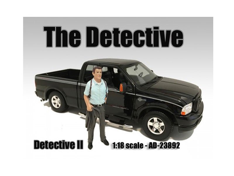 "The Detective #2" Figure For 1:18 Scale Models by American Diorama free shipping USA