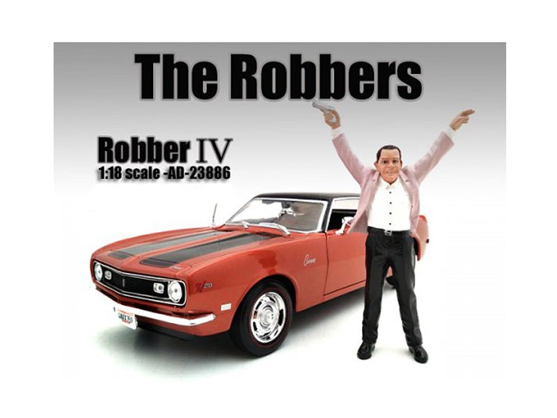 "The Robbers" Robber IV Figure For 1:18 Scale Models by American Diorama free shipping USA