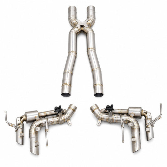 Titanium F1 Valved Catback Exhaust for Ferrari Purosangue 6.5 V12