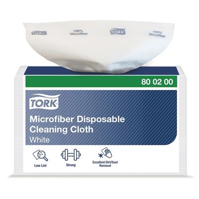 SCA Tork Microfiber Disposable Cleaning Cloths - 800200