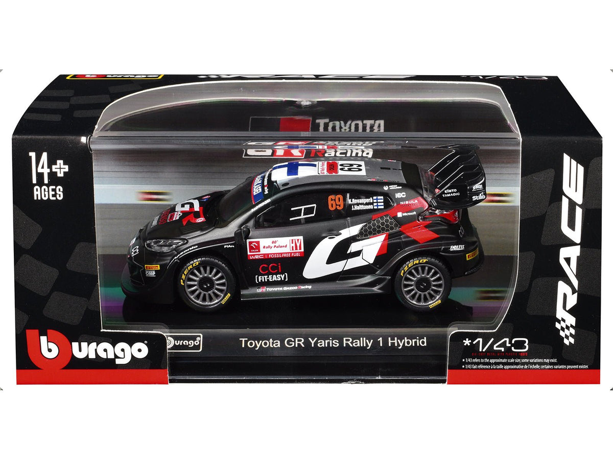Rapid Vehicles Toyota GR Yaris Rally1 Hybrid #69 Kalle Rovanpera - Jonne Halttunen "Toyota Gazoo...