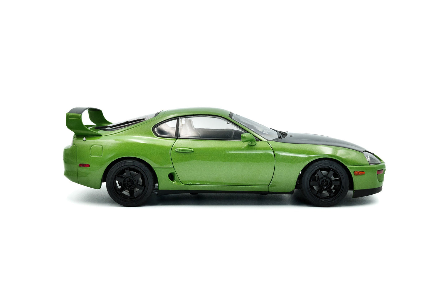 Solido 1993 Toyota Supra MK4 (A80) Green w/ Black Hood RHD 1:18