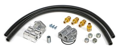 Trans-Dapt Performance Products Oil Filter Relocation Kit 90 Degree/Horizontal - 1850