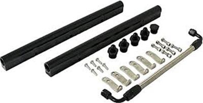 Top Street Performance Billet Aluminum High Performance Fuel Rail Kits - 81008BK