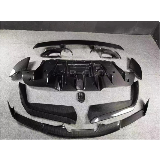 STRATEC SYSTEMS N Style Carbon Fiber Body Kit for Ferrari 488 GTB Spider - View 2