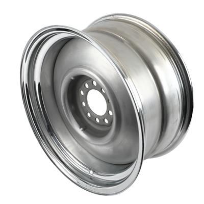 U.S. Wheel 53 Series Chrome Smoothie Wheels with Raw Center - 538810N
